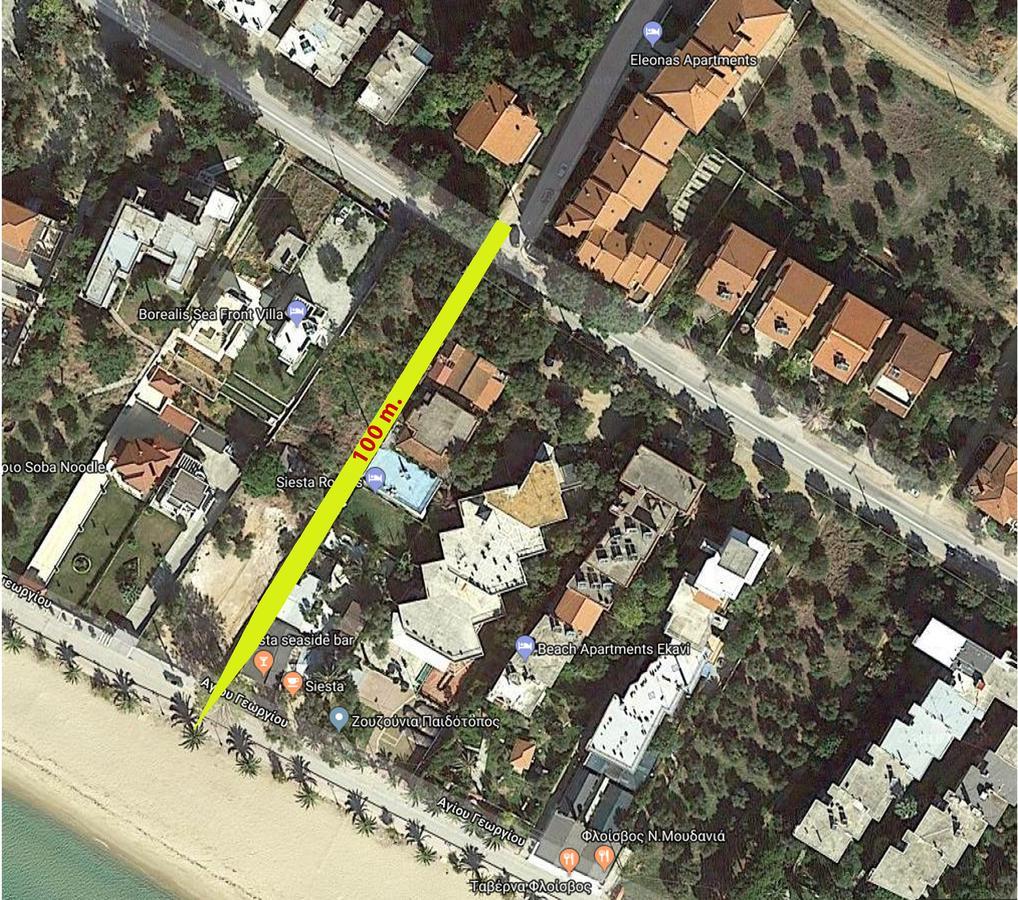 Ares Garden House - Nea Moudania Halkidiki Guest House Ngoại thất bức ảnh